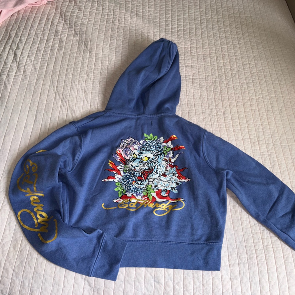 Ed Hardy Lotus Love Hoodie Set